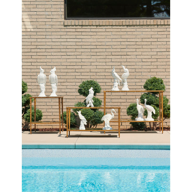 Carson Iron Made Rectangular Console Table-Console Tables-Chelsea House-LOOMLAN