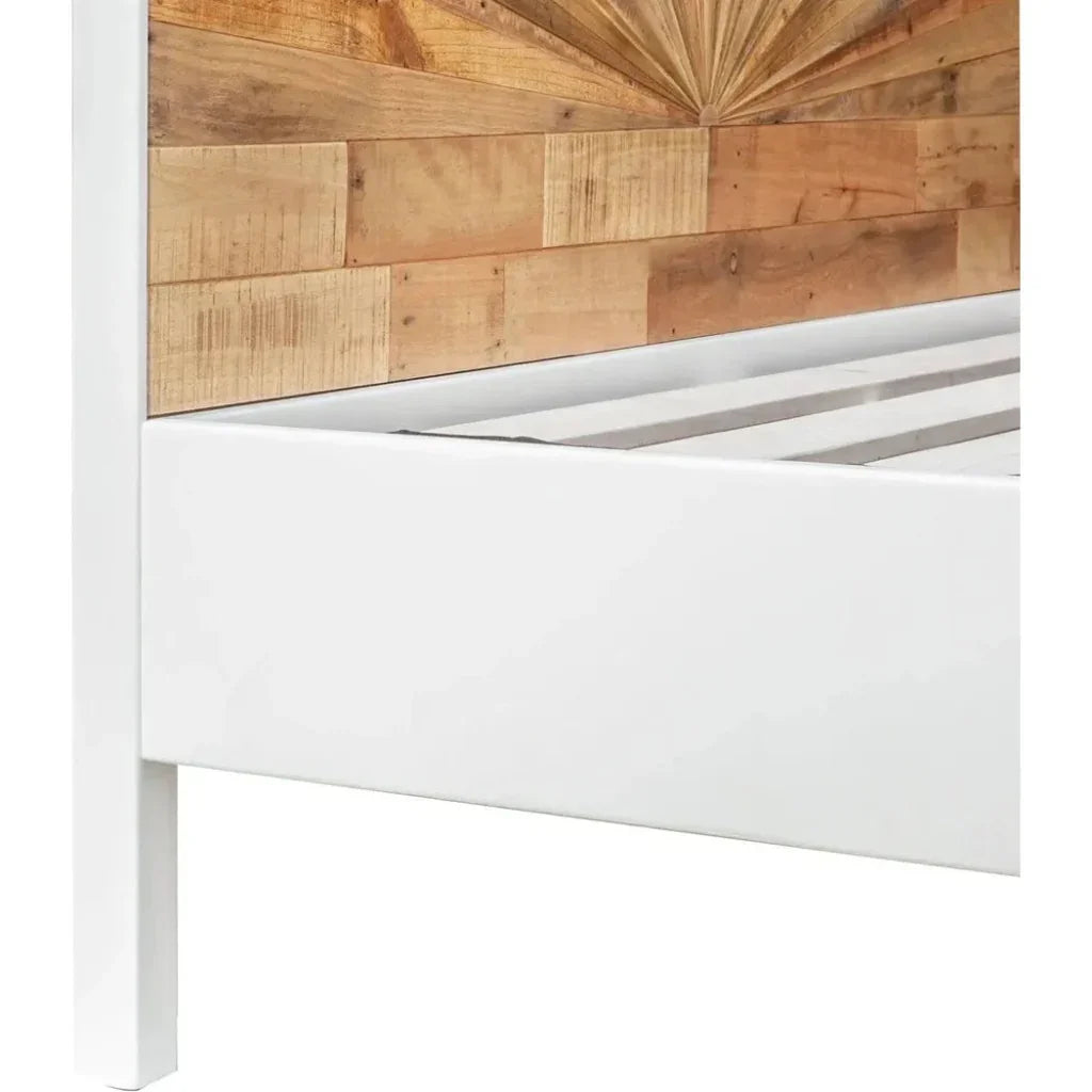 LH Home Casablanca Reclaimed Wood Frame Bed