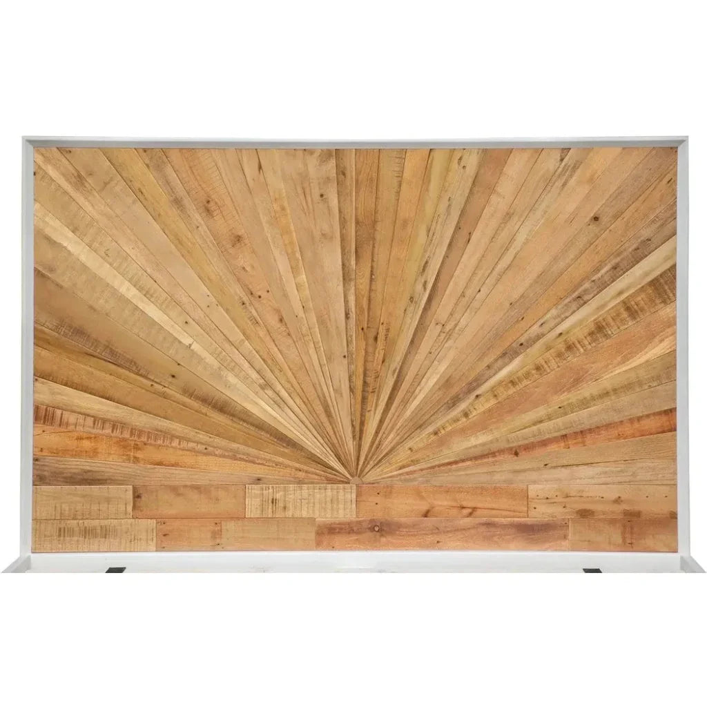 LH Home Casablanca Reclaimed Wood Frame Bed