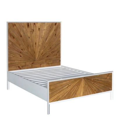 LH Home Casablanca Reclaimed Wood Frame Bed