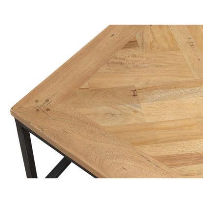 Cascade Cocktail Table Driftwood Finish-Coffee Tables-Sarreid-LOOMLAN