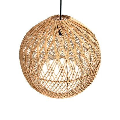 LH Home Cascade Natural Rattan Chandelier