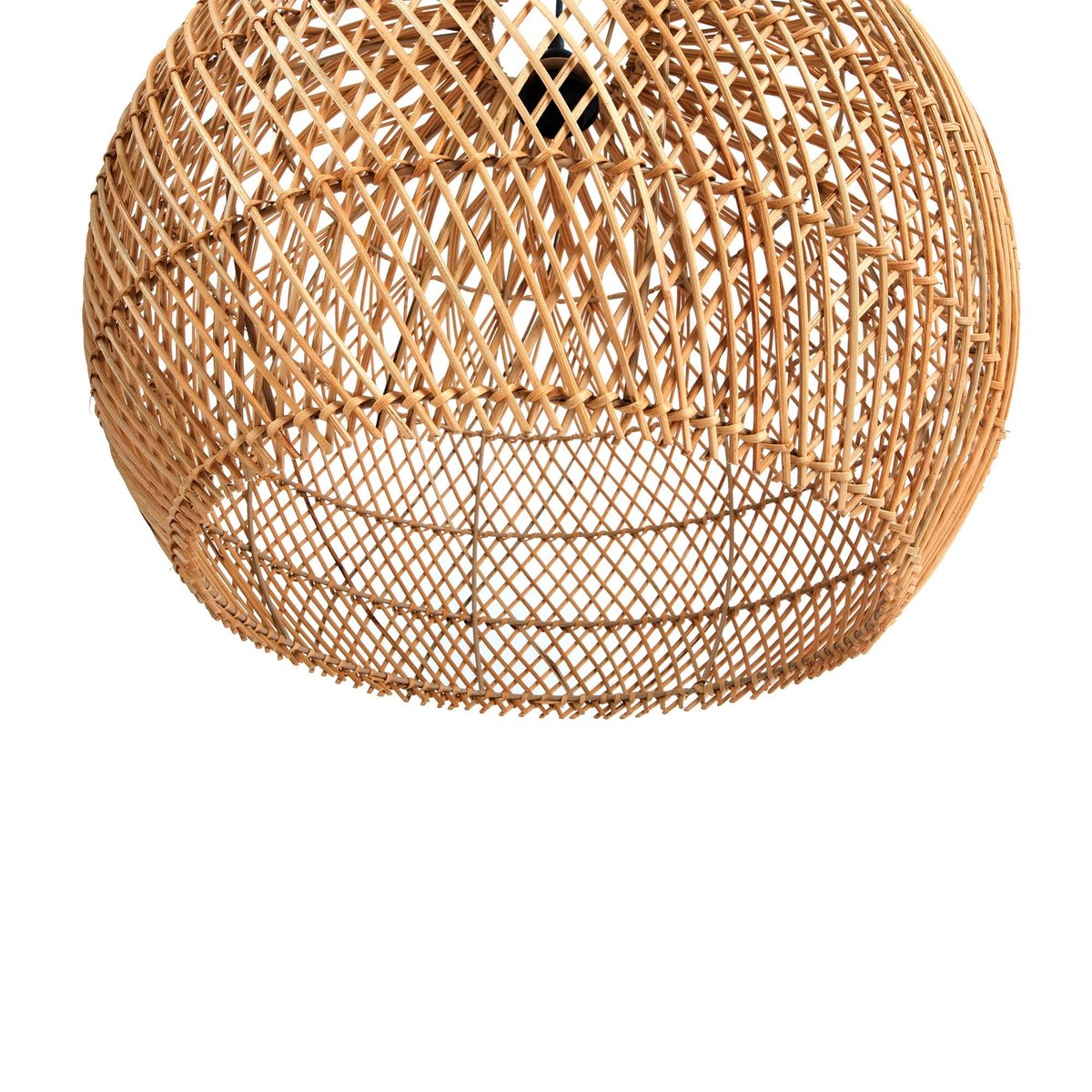 LH Home Cascade Natural Rattan Chandelier