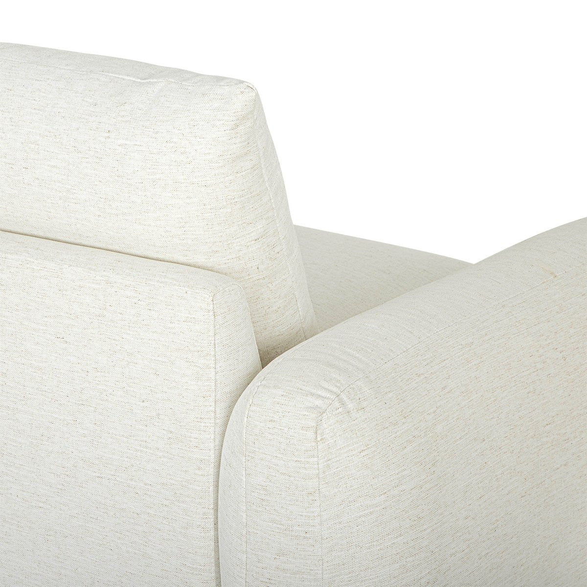 LH Home Cashmere Beige Fabric Sofa