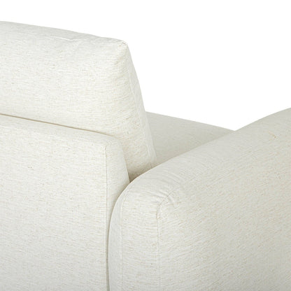 LH Home Cashmere Beige Fabric Sofa