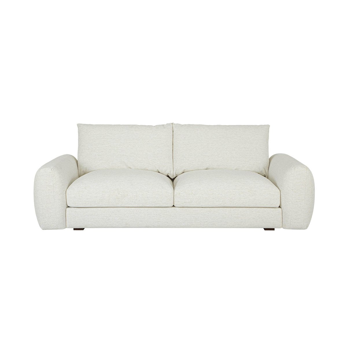 LH Home Cashmere Beige Fabric Sofa