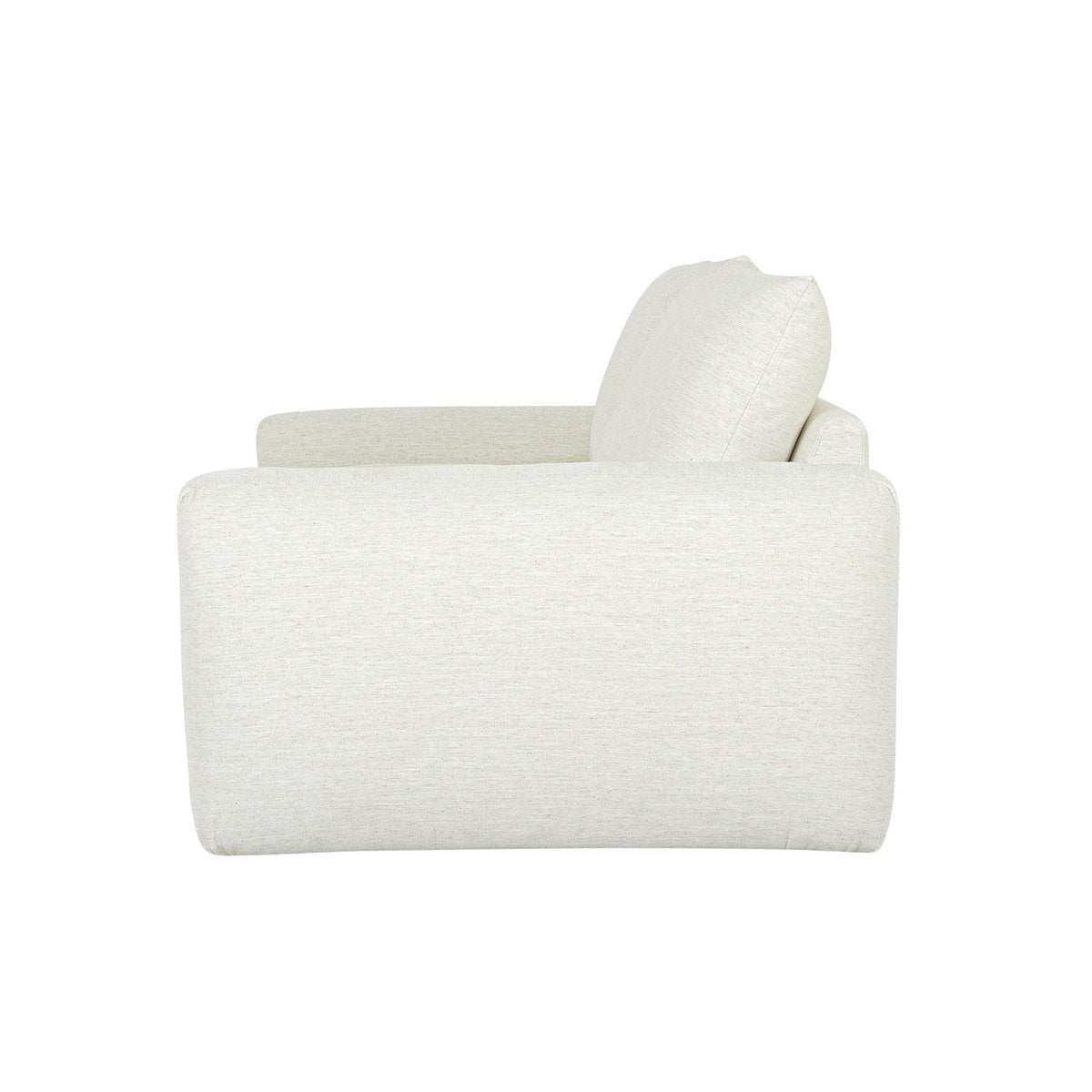 LH Home Cashmere Beige Fabric Sofa