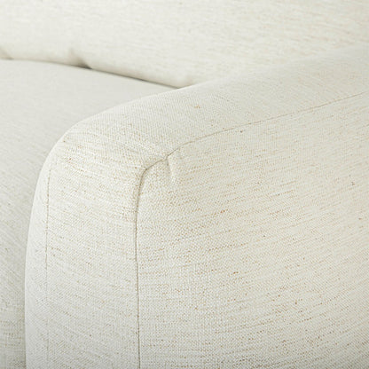 LH Home Cashmere Beige Fabric Sofa