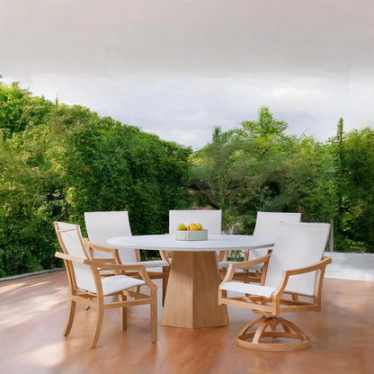 Castelle Nicoya Outdoor Round Dining Table
