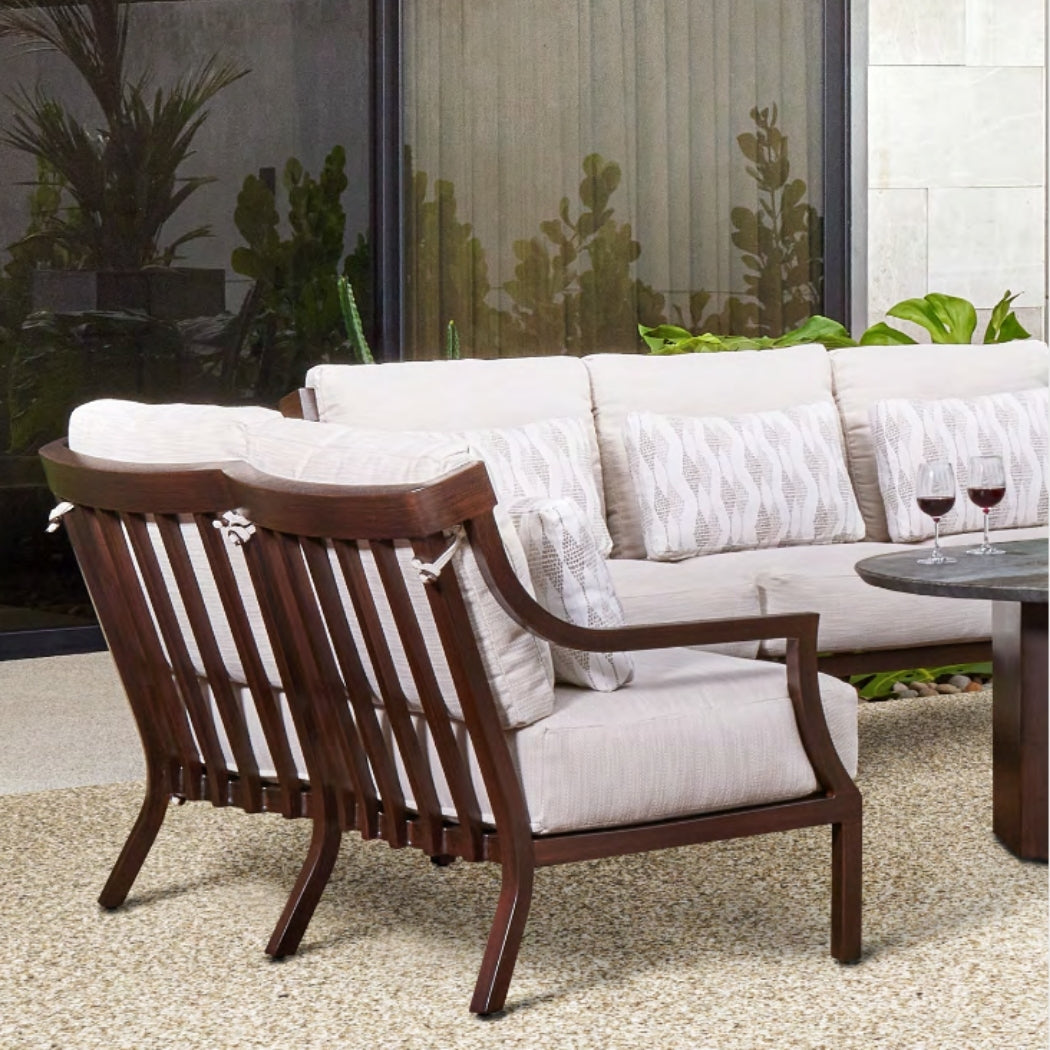 Nicoya Deep Seating Cushioned Loveseat