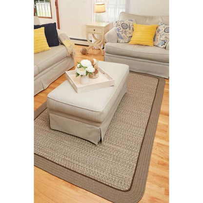 Rhody Rug Casual Comfort Braided Rectangular Reversible Area Rugs