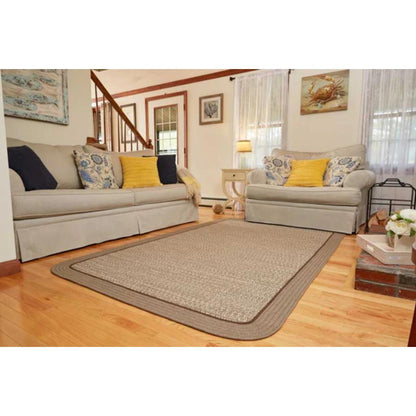 Rhody Rug Casual Comfort Braided Square Reversible Area Rugs