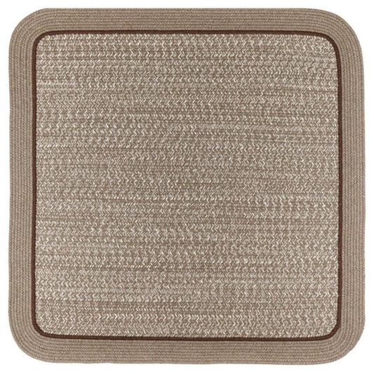 Rhody Rug Casual Comfort Braided Square Reversible Area Rugs