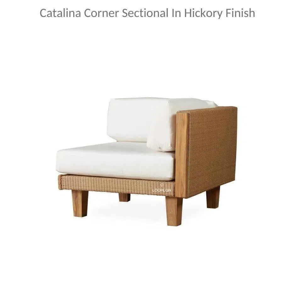 Catalina Corner Sectional Unit All Weather Wicker -- view 2