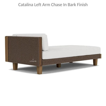 Catalina Left Chaise Sectional Sofa Wicker -- view 11