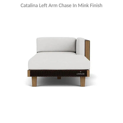 Catalina Left Chaise Sectional Sofa Wicker -- view 5