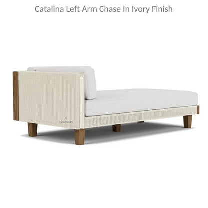 Catalina Left Chaise Sectional Sofa Wicker -- view 9
