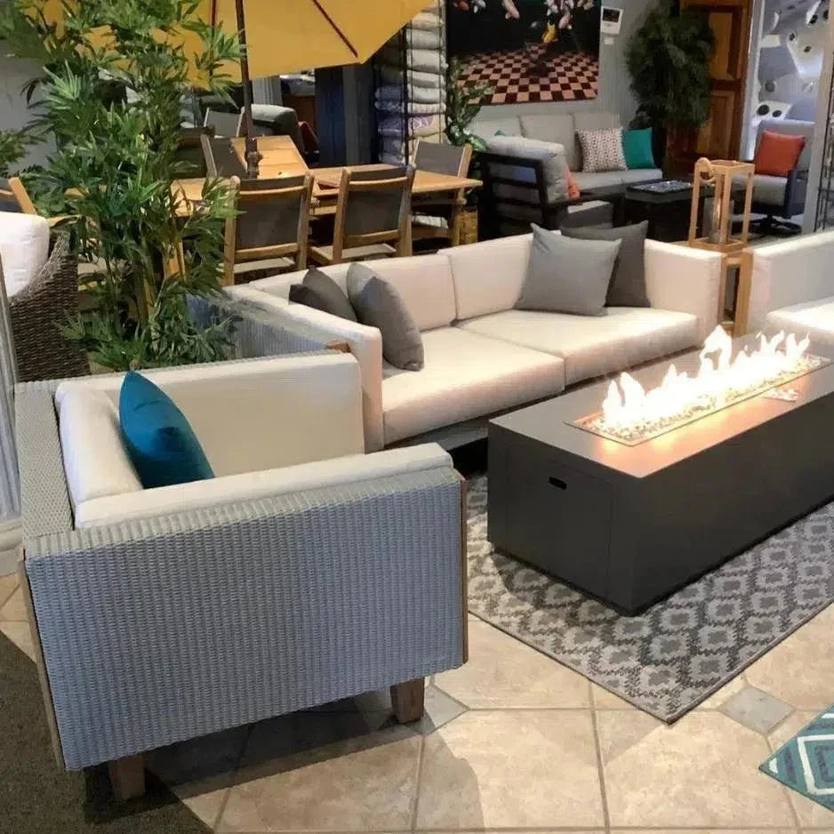 Catalina Lounge Chair All Weather Wicker & Teak Wood -- view 20