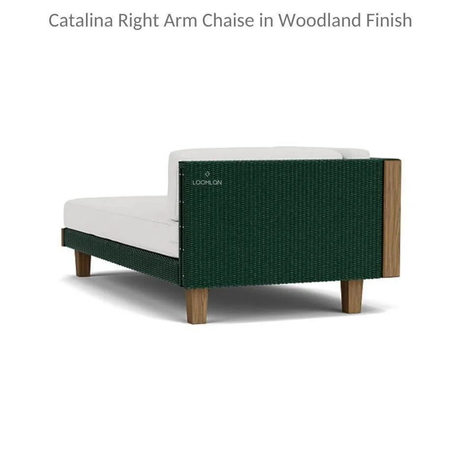 Catalina Right Chaise Sectional Sofa Wicker -- view 3