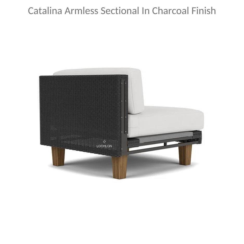 Catalina Sectional Component All Weather Wicker & Teak -- view 11