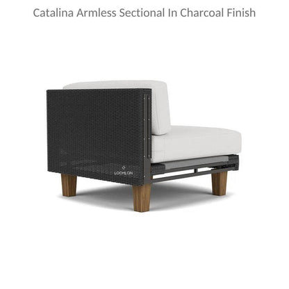 Catalina Sectional Component All Weather Wicker & Teak -- view 11