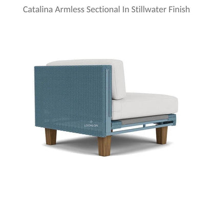 Catalina Sectional Component All Weather Wicker & Teak -- view 9