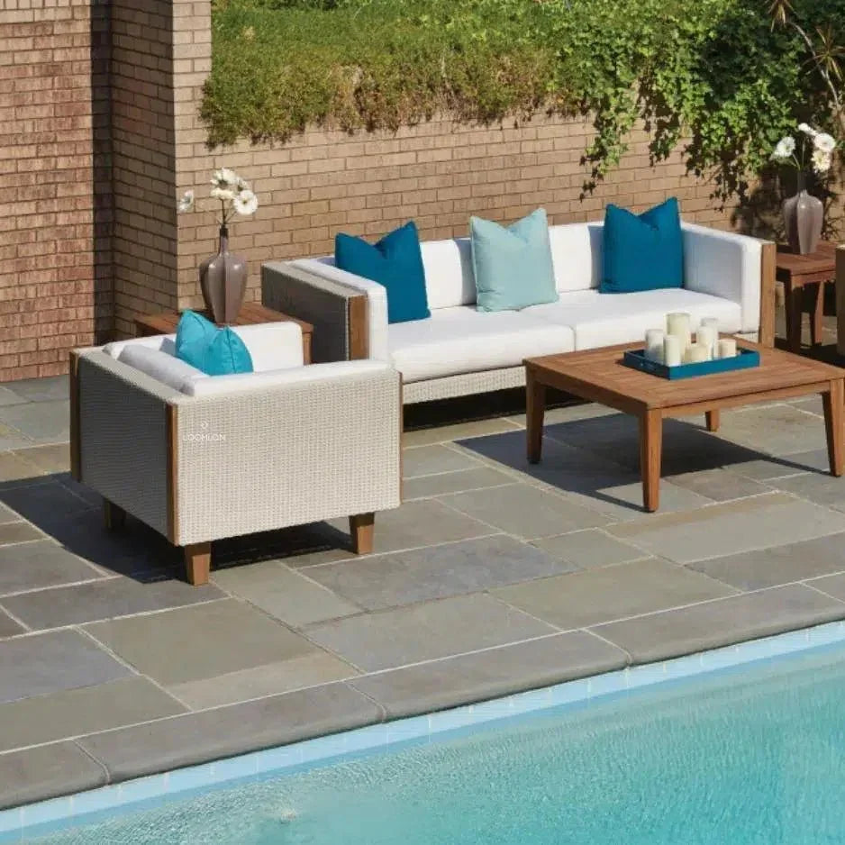 Catalina Sofa All Weather Wicker & Teak Furniture -- view 12