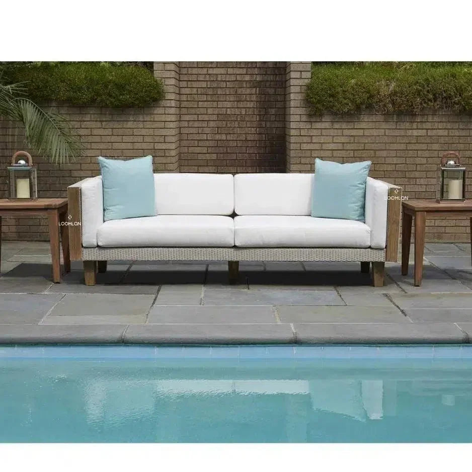 Catalina Sofa All Weather Wicker & Teak Furniture -- view 15