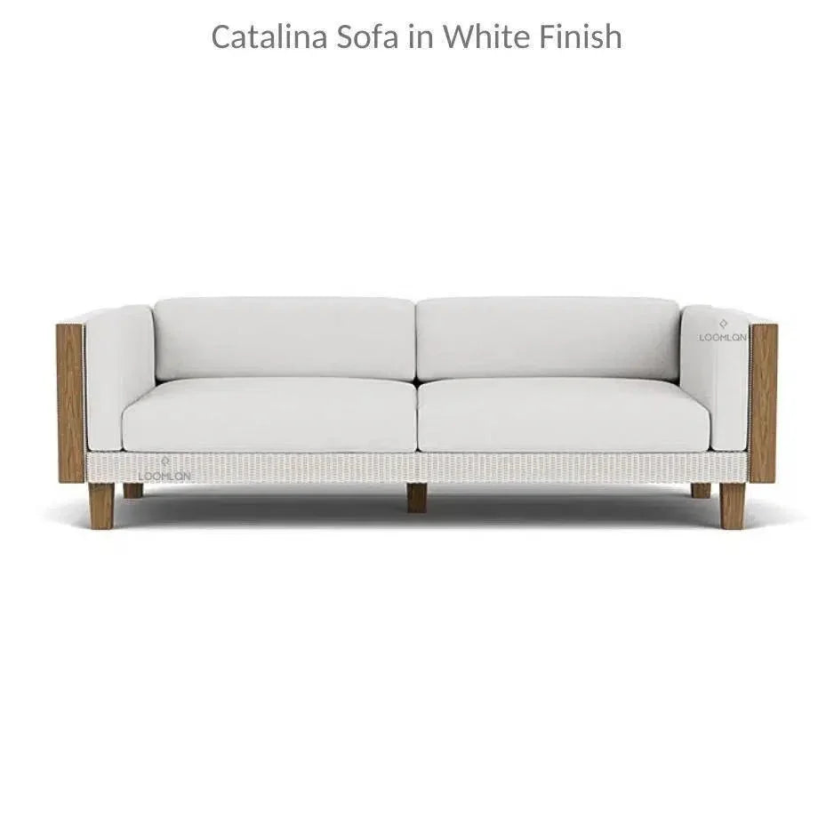 Catalina Sofa All Weather Wicker & Teak Furniture -- view 22