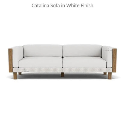 Catalina Sofa All Weather Wicker & Teak Furniture -- view 22