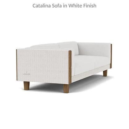 Lloyd Flanders Catalina Wicker Lounge Set Sofa Chairs & Ottomans