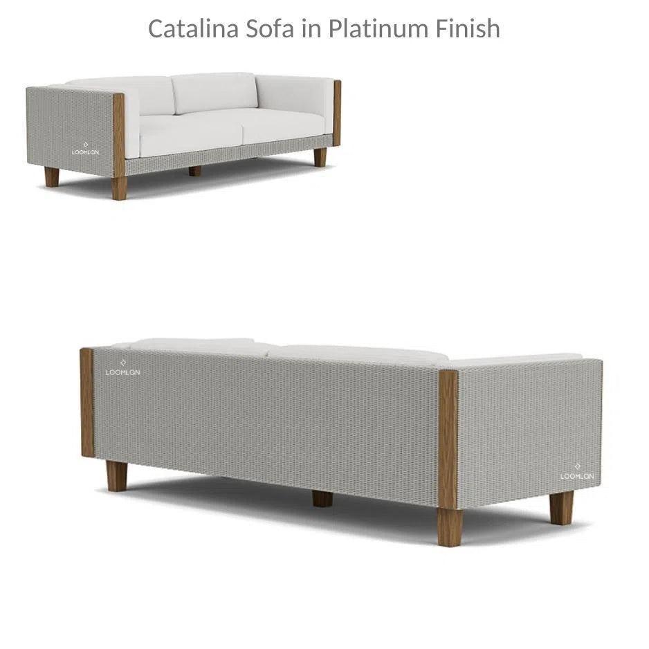 Lloyd Flanders Catalina Wicker Lounge Set Sofa Chairs & Ottomans