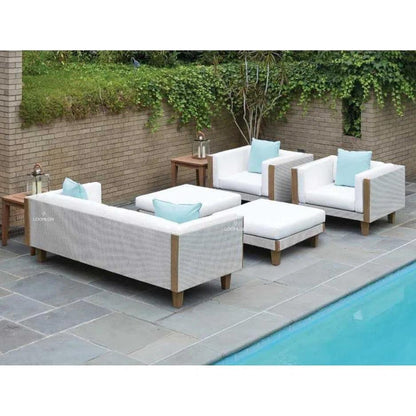 Lloyd Flanders Catalina Wicker Lounge Set Sofa Chairs & Ottomans