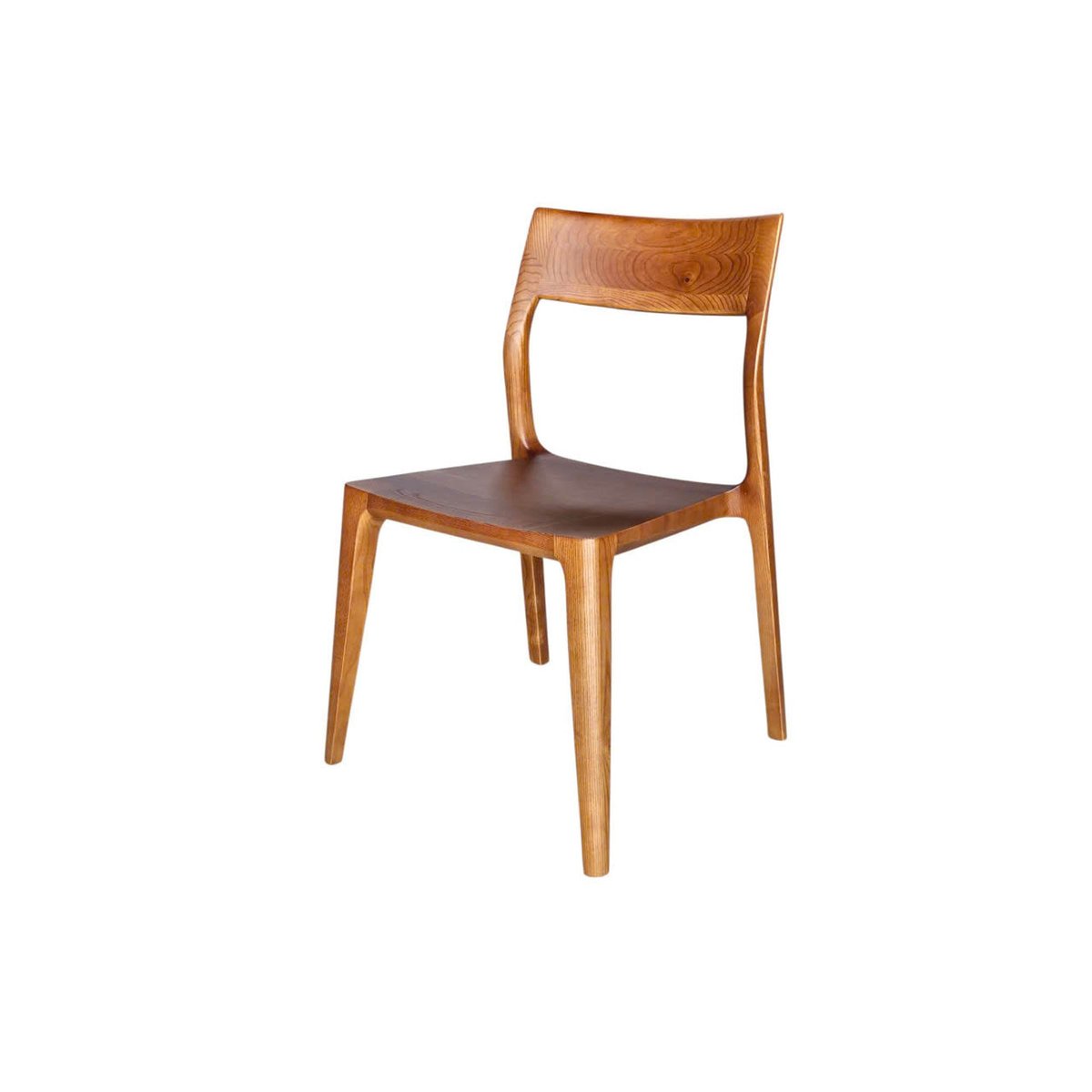 LH Home Catania Wooden Armless Dining Chair (Set of 2)