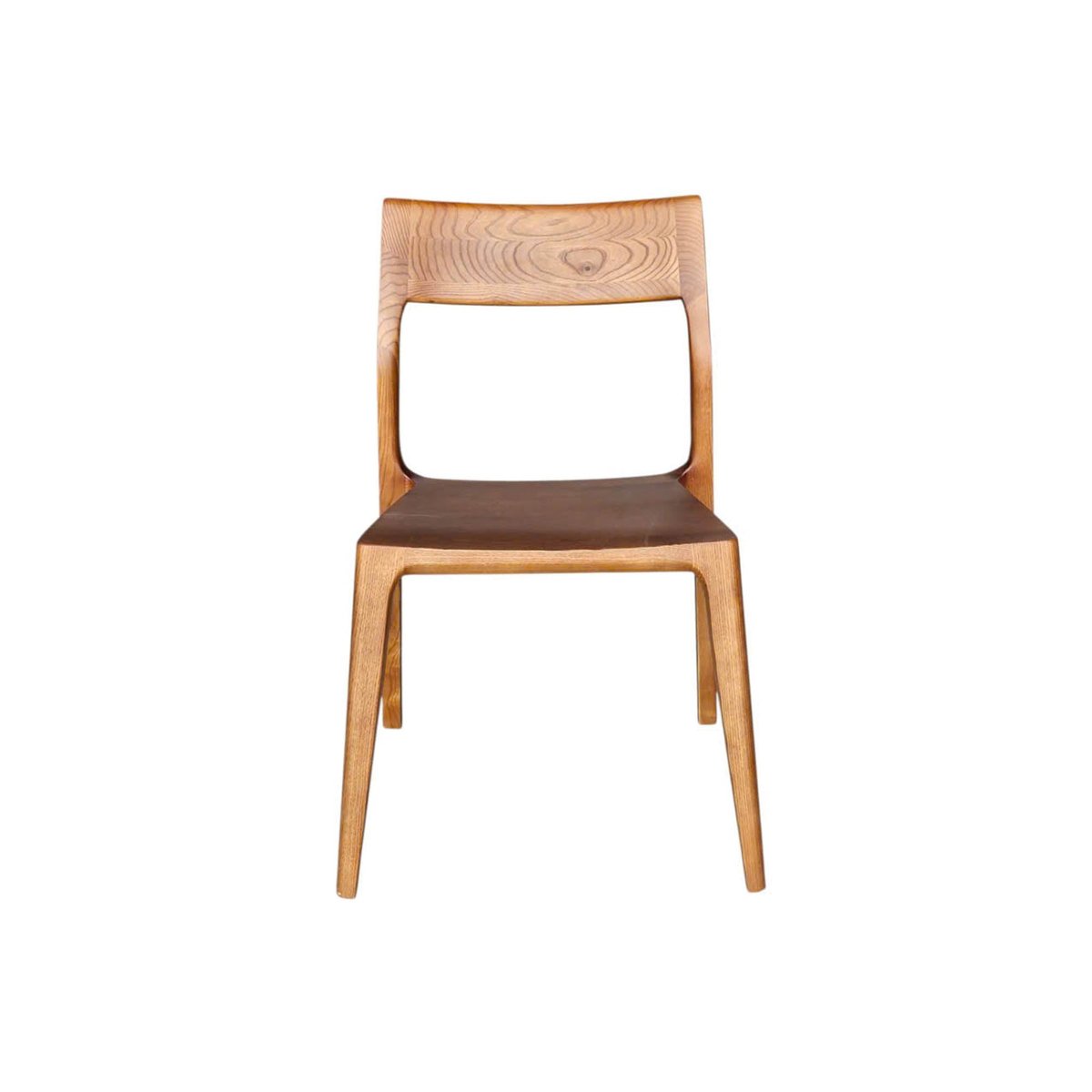 LH Home Catania Wooden Armless Dining Chair (Set of 2)