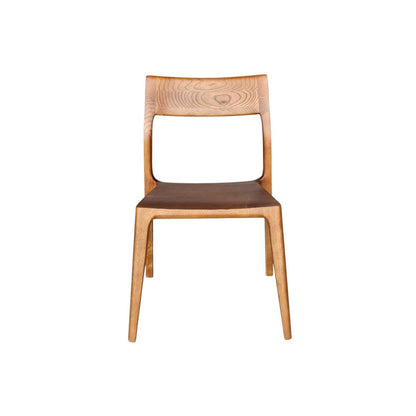 LH Home Catania Wooden Armless Dining Chair (Set of 2)