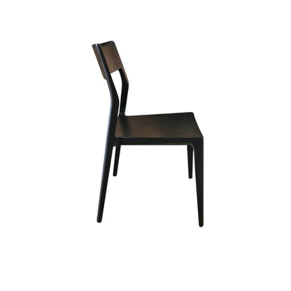 LH Home Catania Wooden Armless Dining Chair (Set of 2)