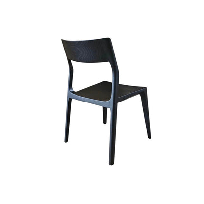 LH Home Catania Wooden Armless Dining Chair (Set of 2)