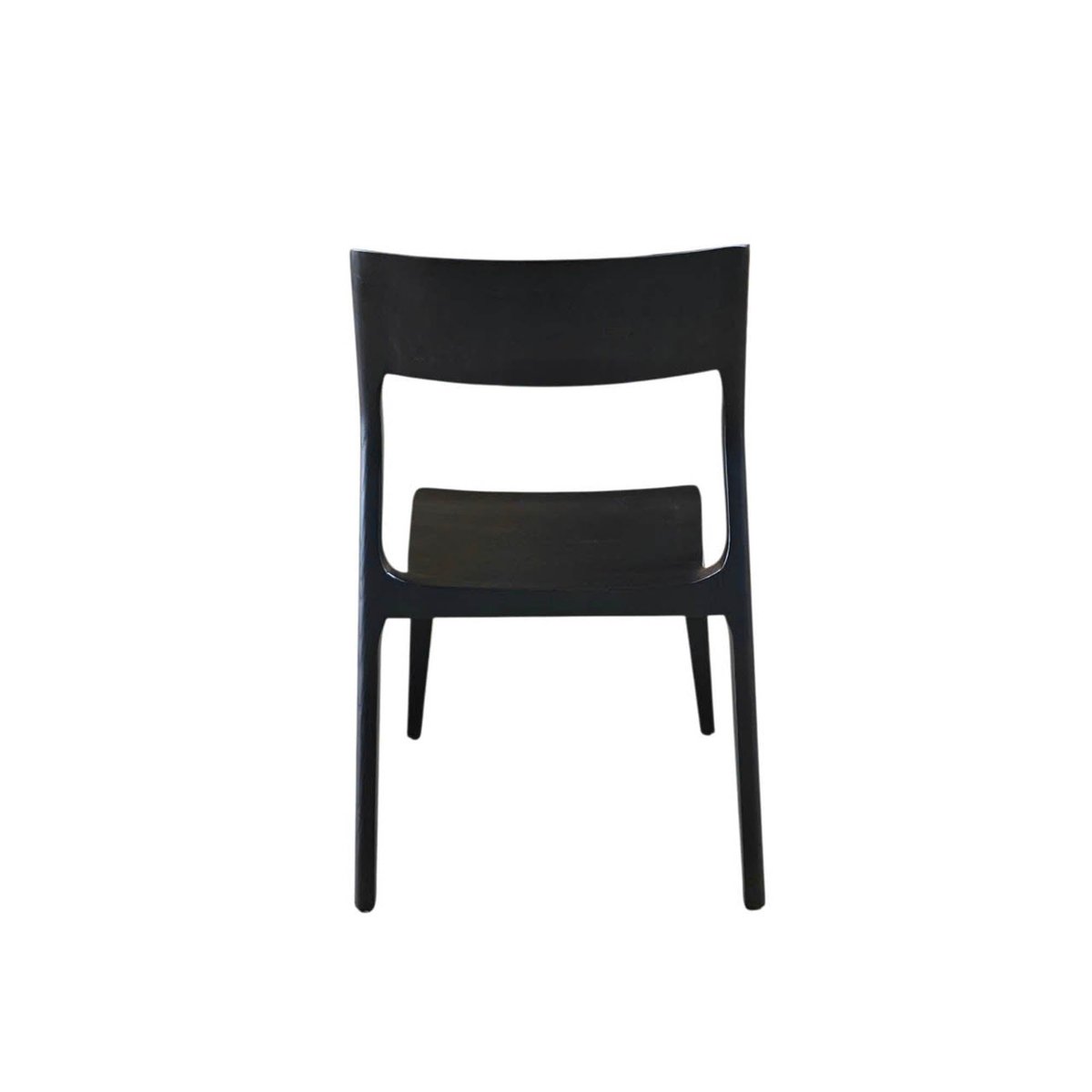LH Home Catania Wooden Armless Dining Chair (Set of 2)