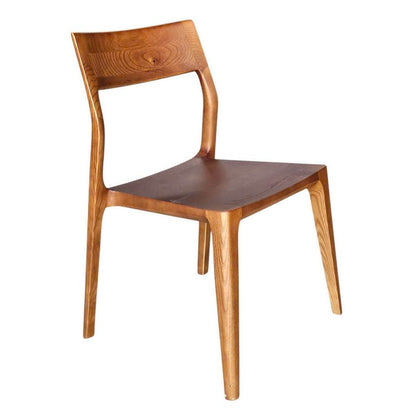 LH Home Catania Wooden Armless Dining Chair (Set of 2)