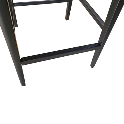 LH Home Catania Wooden Barstool With Footrest