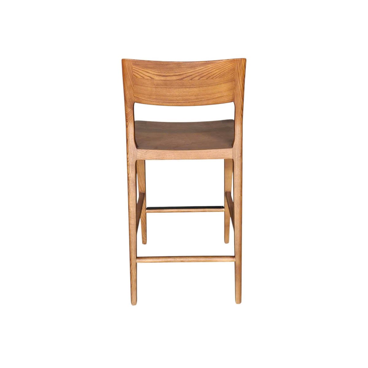 LH Home Catania Wooden Barstool With Footrest
