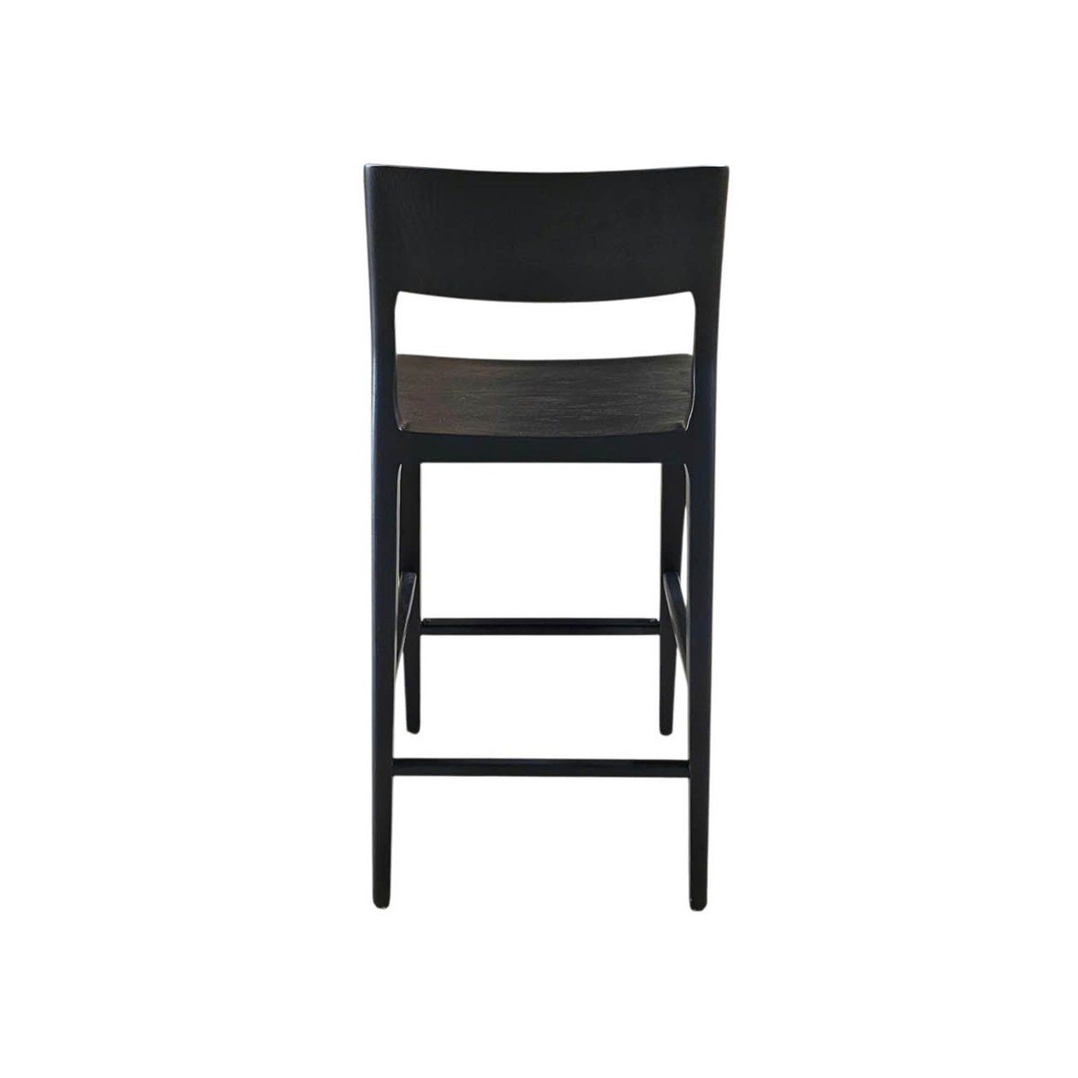 LH Home Catania Wooden Barstool With Footrest