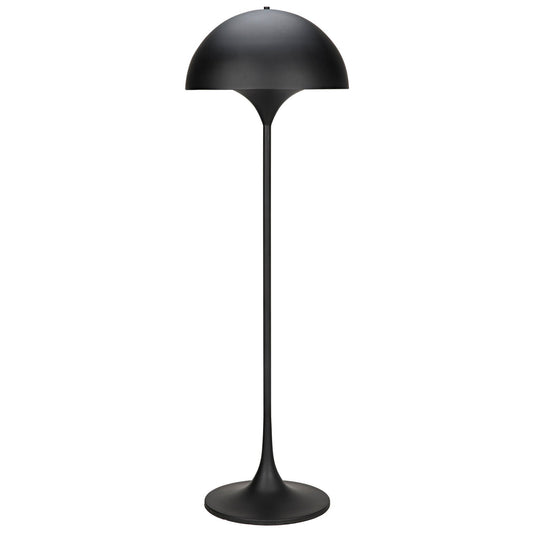 Cataracta Floor Lamp, Black Steel-Floor Lamps-Noir-Sideboards and Things