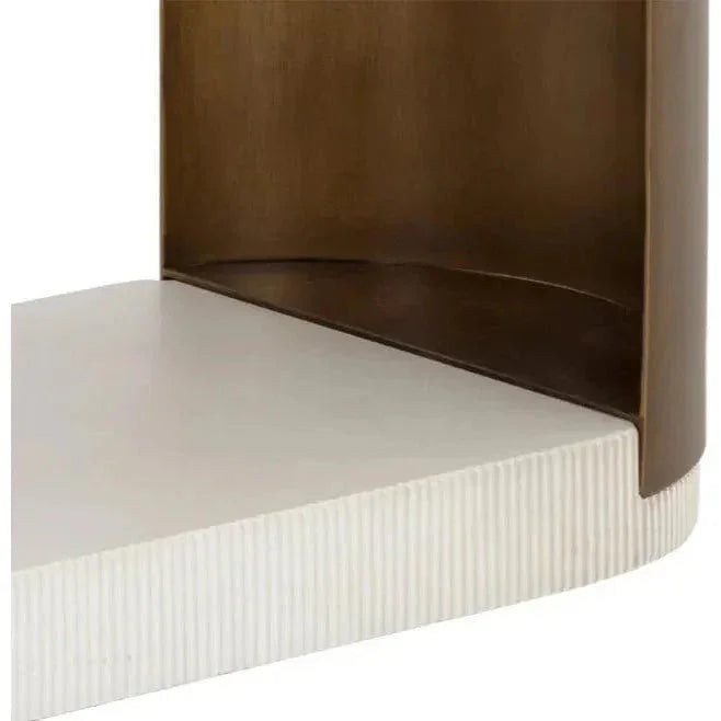 SUNPAN Cavette Concrete Top Outdoot Console Table