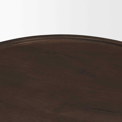 Mercana Cayson Wooden Sculptural Accent Table