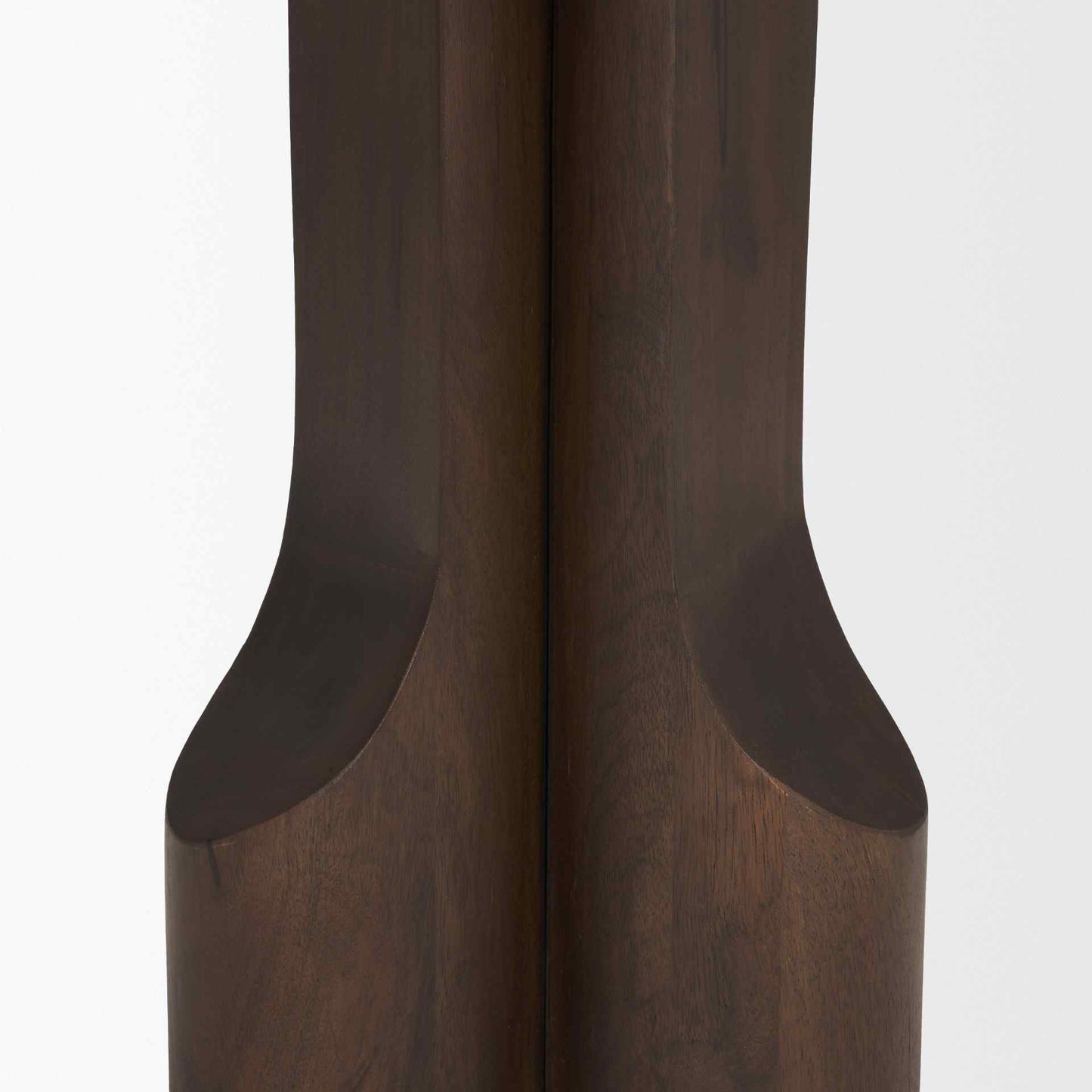 Mercana Cayson Wooden Sculptural Accent Table