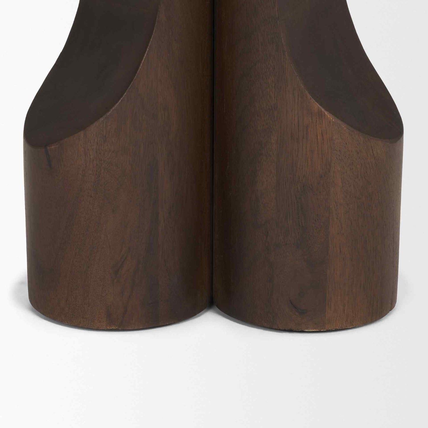 Mercana Cayson Wooden Sculptural Accent Table