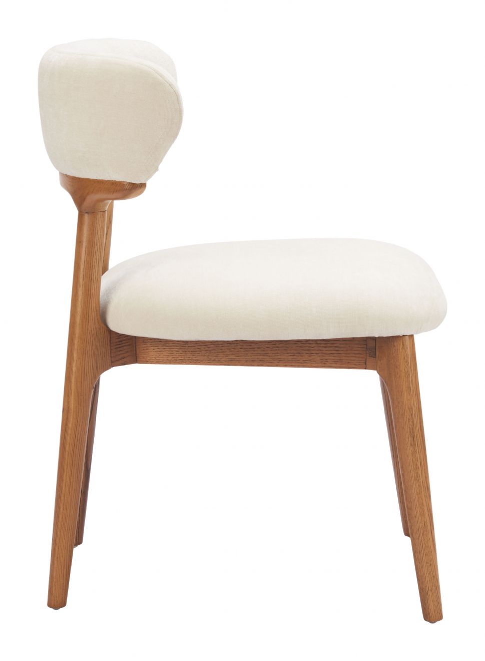 Zuo Modern Cedar Fabric Armless Dining Chair (Set of 2)