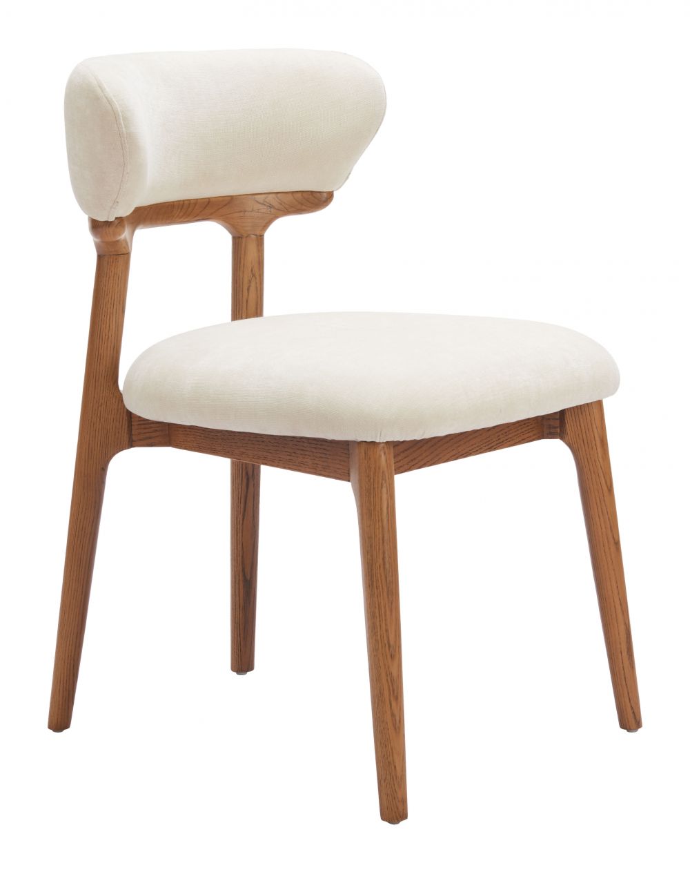 Zuo Modern Cedar Fabric Armless Dining Chair (Set of 2)